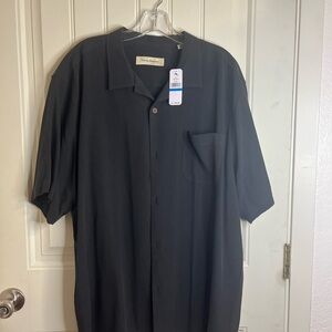 Tommy Bahama Charcoal Casual Button Down Shirt